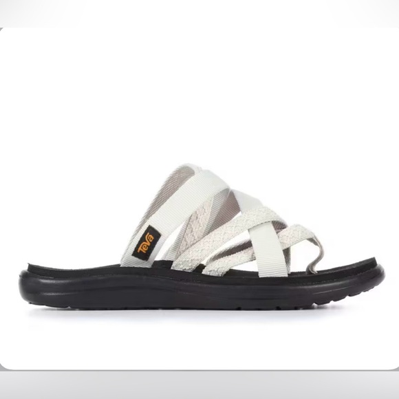 WOMEN'S TEVA VOYA ZILLESA SANDALS White 8.5 - Picture 1 of 8